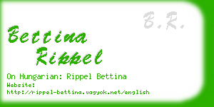 bettina rippel business card